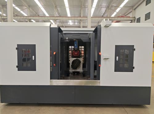 溝槽管件加工機床